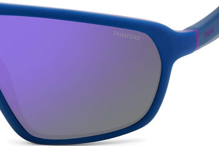 Слънчеви очила Polaroid PLD2142/S 802/MF Polarized С голям размер Синя