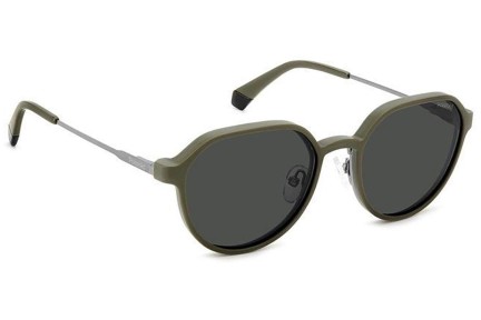 Очила Polaroid PLD6204/CS SMF/M9 Polarized Овални Сребърна