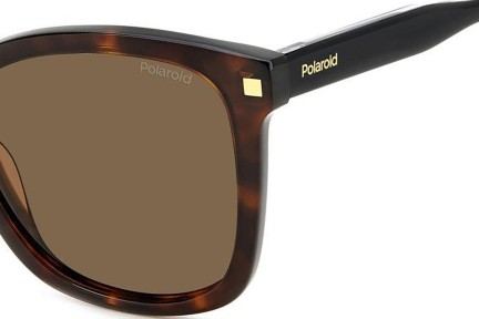 Слънчеви очила Polaroid PLD4151/S/X 086/SP Polarized Квадратни Хавана