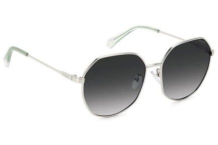 Слънчеви очила Polaroid PLD4140/G/S/X 010/WJ Polarized Квадратни Сребърна