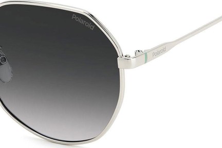 Слънчеви очила Polaroid PLD4140/G/S/X 010/WJ Polarized Квадратни Сребърна