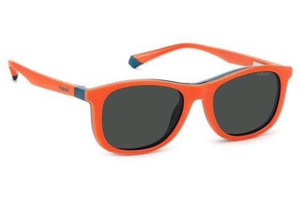 Очила Polaroid Junior PLD8054/CS LGP/M9 Polarized Правоъгълни Зелена