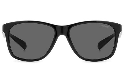 Слънчеви очила Polaroid Junior PLD8052/S 9HT/M9 Polarized Квадратни Черна