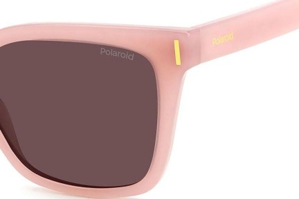 Слънчеви очила Polaroid PLD6192/S 35J/KL Polarized Око на котка Розова