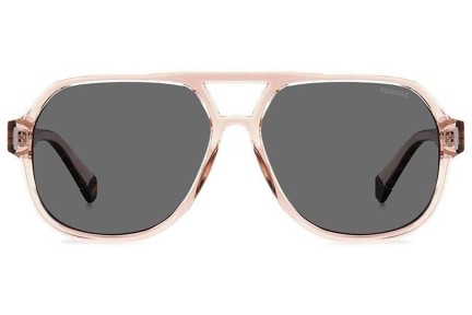 Слънчеви очила Polaroid PLD6193/S 35J/M9 Polarized Пилотни Розова