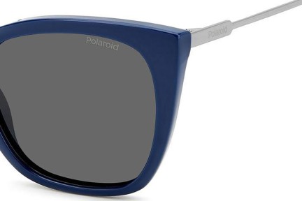 Слънчеви очила Polaroid PLD4144/S/X PJP/M9 Polarized Око на котка Синя