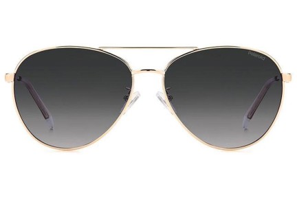 Слънчеви очила Polaroid PLD4142/G/S/X DDB/WJ Polarized Пилотни Златна