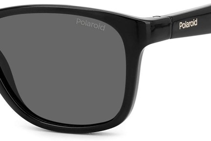 Слънчеви очила Polaroid Junior PLD8052/S 9HT/M9 Polarized Квадратни Черна