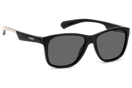 Слънчеви очила Polaroid Junior PLD8052/S 9HT/M9 Polarized Квадратни Черна