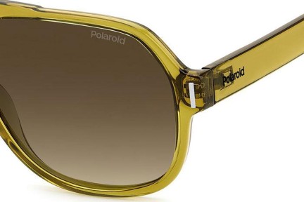 Слънчеви очила Polaroid PLD6193/S FMP/LA Polarized Пилотни Жълта