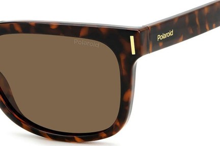 Слънчеви очила Polaroid PLD6191/S 086/SP Polarized Квадратни Хавана