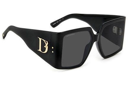 Слънчеви очила Dsquared2 D20096/S 807/IR Квадратни Черна