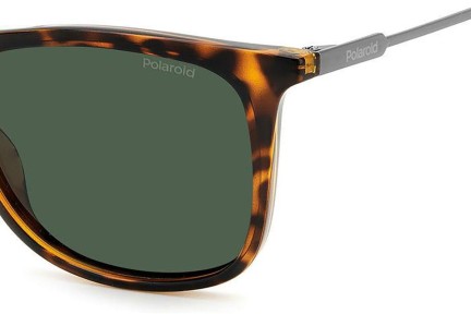 Слънчеви очила Polaroid PLD4145/S/X 086/UC Polarized Квадратни Хавана