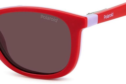 Очила Polaroid Junior PLD8054/CS 7PR/KL Polarized Правоъгълни Виолетова