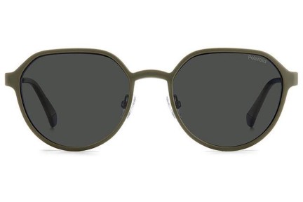 Очила Polaroid PLD6204/CS SMF/M9 Polarized Овални Сребърна