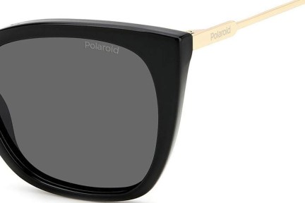 Слънчеви очила Polaroid PLD4144/S/X 807/M9 Polarized Око на котка Черна