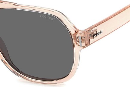 Слънчеви очила Polaroid PLD6193/S 35J/M9 Polarized Пилотни Розова