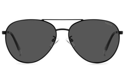 Слънчеви очила Polaroid PLD4142/G/S/X 807/M9 Polarized Пилотни Черна