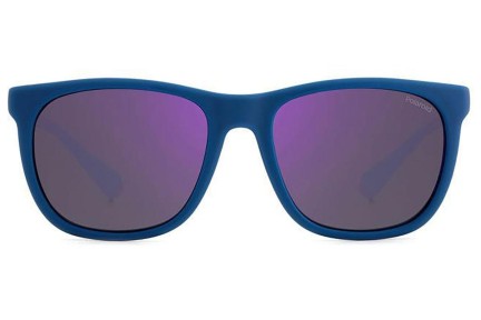 Слънчеви очила Polaroid PLD2140/S 802/MF Polarized Квадратни Синя