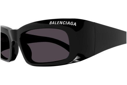 Слънчеви очила Balenciaga BB0266S 001 Правоъгълни Черна