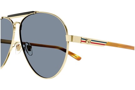 Слънчеви очила Gucci GG1287S 004 Пилотни Златна