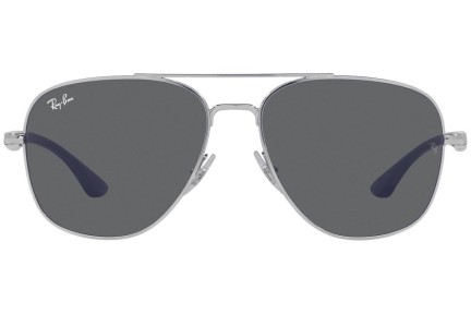 Слънчеви очила Ray-Ban RB3683 003/B1 Пилотни Сребърна