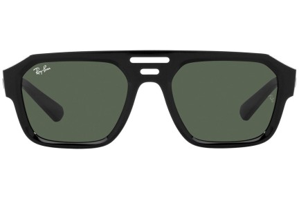 Слънчеви очила Ray-Ban Corrigan RB4397 667771 Flat Top Черна