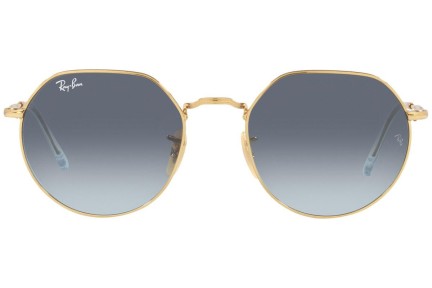 Слънчеви очила Ray-Ban Jack RB3565 001/86 Заоблени Златна