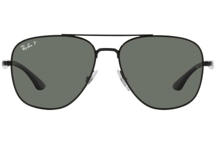 Слънчеви очила Ray-Ban RB3683 002/58 Polarized Пилотни Черна