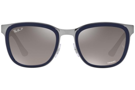 Слънчеви очила Ray-Ban Clyde RB3709 004/5J Polarized Квадратни Сива