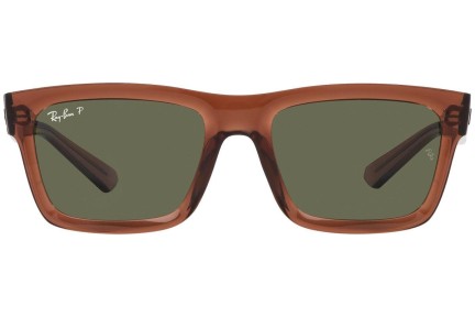 Слънчеви очила Ray-Ban Warren RB4396 66789A Правоъгълни Кафява