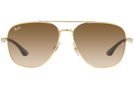 Слънчеви очила Ray-Ban RB3683 001/51 Пилотни Златна