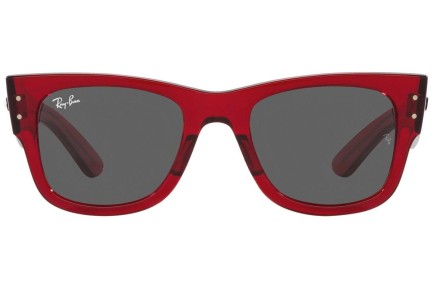 Слънчеви очила Ray-Ban Mega Wayfarer RB0840S 6679B1 Квадратни Червена