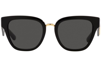 Слънчеви очила Dolce & Gabbana DG4437 501/87 Око на котка Черна