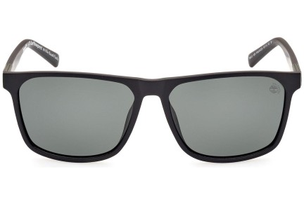 Слънчеви очила Timberland TB9312 02R Polarized Квадратни Черна