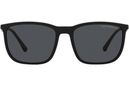 Слънчеви очила Emporio Armani EA4154 500187 Квадратни Черна