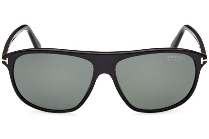 Слънчеви очила Tom Ford FT1027 01R Polarized Пилотни Черна