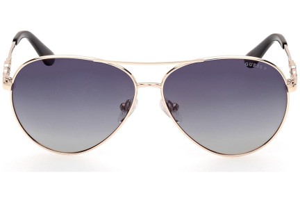 Слънчеви очила Guess GU7885-H 32D Polarized Пилотни Златна