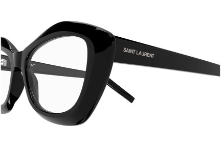 Очила Saint Laurent SL68OPT 001 Око на котка Черна