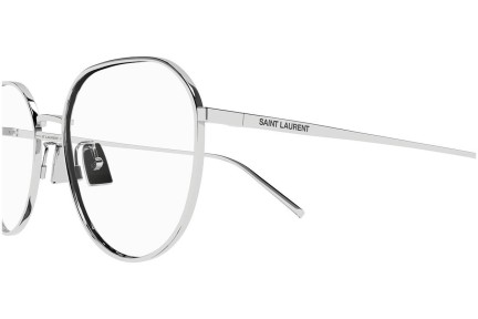 Очила Saint Laurent SL484 002 Заоблени Сребърна