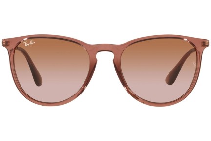 Слънчеви очила Ray-Ban Erika RB4171 659013 Заоблени Кафява