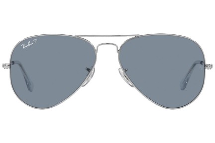 Слънчеви очила Ray-Ban Aviator RB3025 003/02 Polarized Пилотни Сребърна