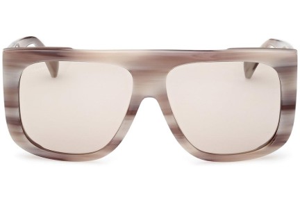 Слънчеви очила Max Mara MM0073 20E Flat Top Микроцвят