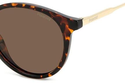 Слънчеви очила Polaroid PLD4147/S/X 086/SP Polarized Заоблени Хавана