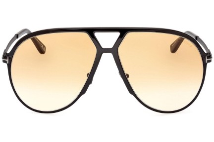 Слънчеви очила Tom Ford Xavier FT1060 01F Пилотни Черна