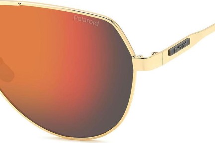 Слънчеви очила Polaroid PLD2145/G/S/X J5G/OZ Polarized Пилотни Златна