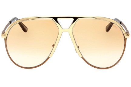 Слънчеви очила Tom Ford Xavier FT1060 30F Пилотни Златна