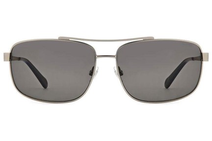 Слънчеви очила Fossil FOS2130/G/S R81/M9 Polarized Правоъгълни Сребърна