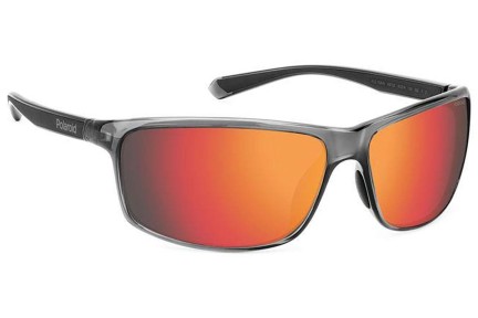 Слънчеви очила Polaroid PLD7036/S KB7/OZ Polarized Правоъгълни Сива