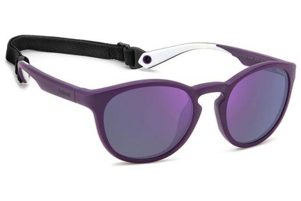 Слънчеви очила Polaroid PLD7050/S B3V/MF Polarized Заоблени Виолетова